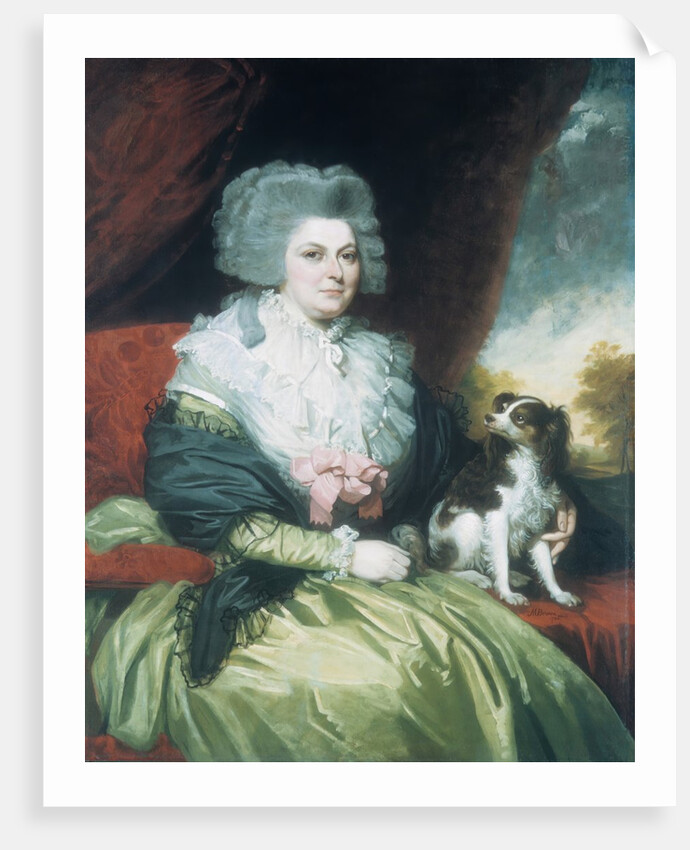Lady with a Dog, 1786 by Mather Brown