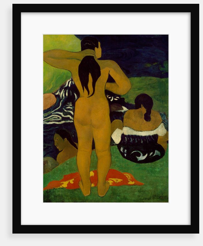 Tahitian Women Bathing, 1892 by Paul Gauguin