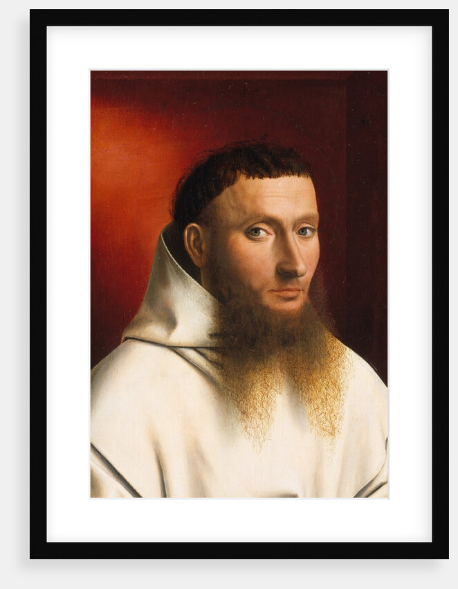 Portrait of a Carthusian, 1446 by Petrus Christus