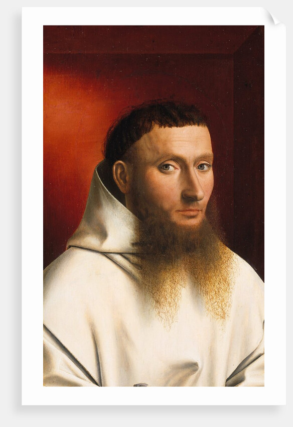 Portrait of a Carthusian, 1446 by Petrus Christus