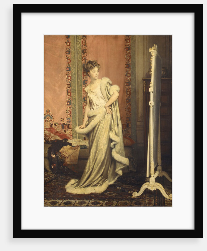 Before the Mirror, 1873 by Pierre-Paul-Leon Glaize