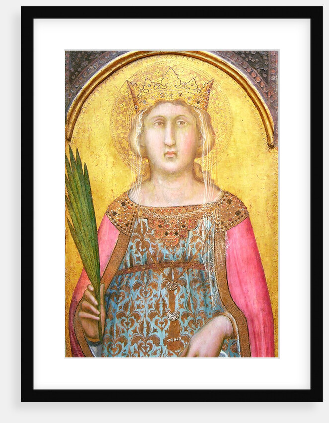 Saint Catherine of Alexandria, shortly after 1342 by Pietro Lorenzetti