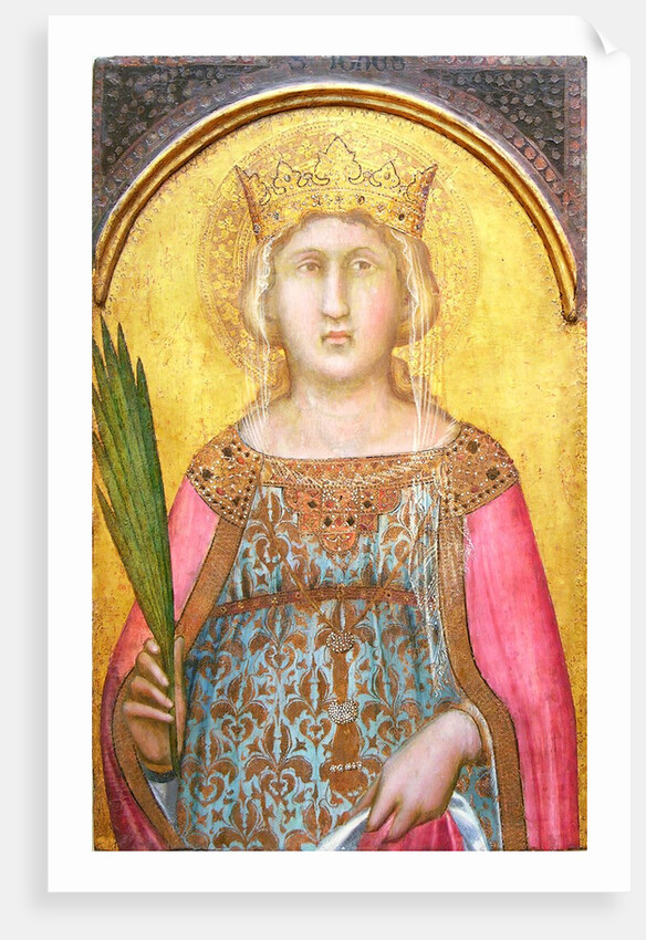 Saint Catherine of Alexandria, shortly after 1342 posters & prints by ...