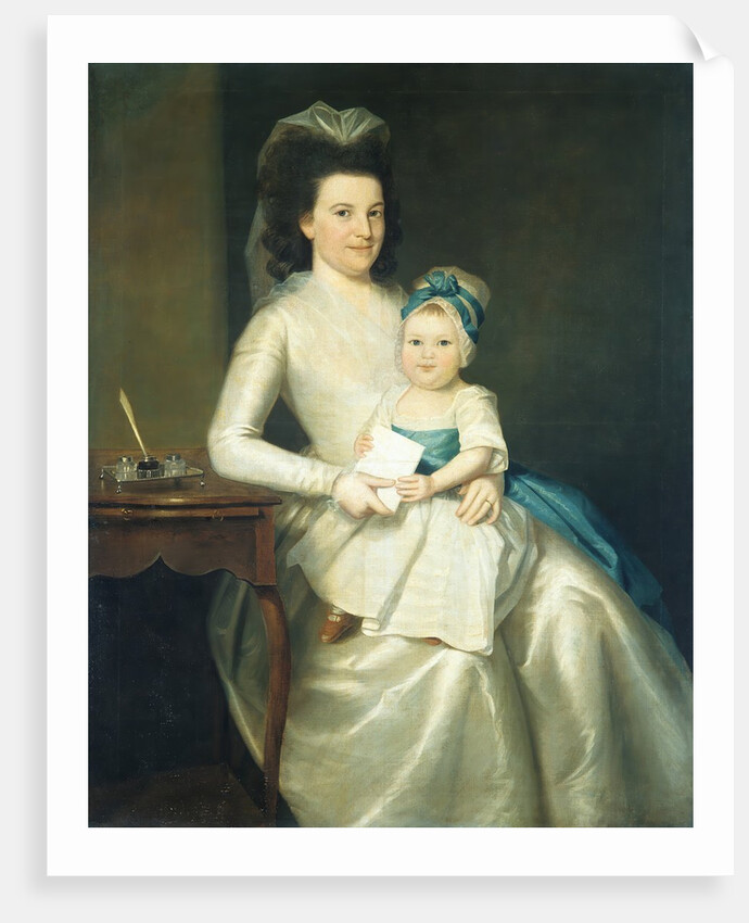 Lady Williams and Child, 1783 by Ralph Earl
