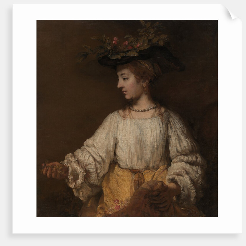 Flora, ca. 1654 by Rembrandt Harmensz van Rijn