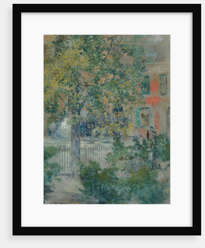 View from the Artist's Window, Grove Street, ca. 1900 by Robert Frederick Blum