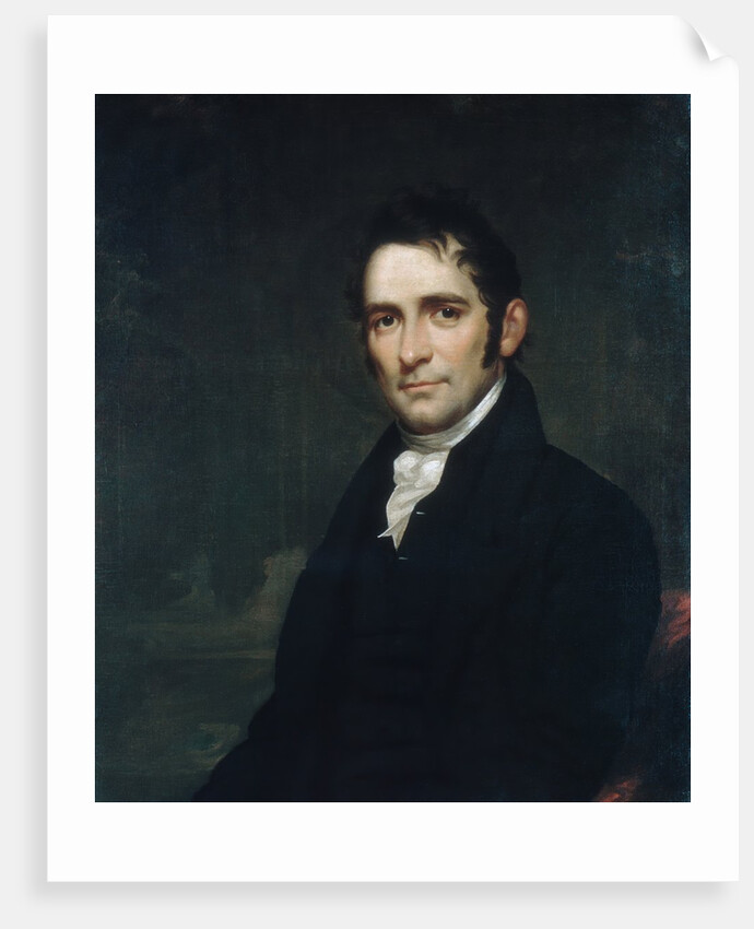 The Reverend John Brodhead Romeyn, ca. 1817-20 by Samuel Lovett Waldo