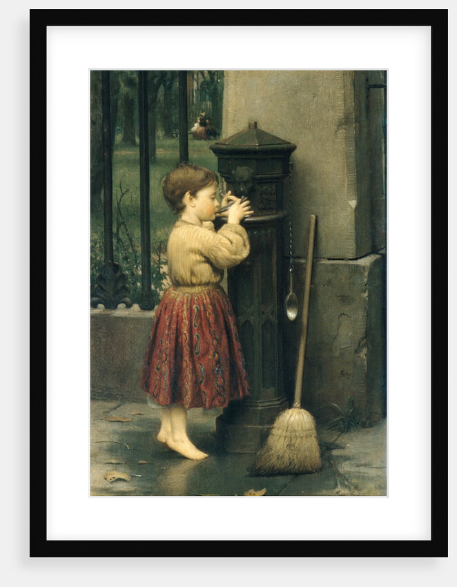 The Crossing Sweeper, ca. 1860s by Seymour Joseph Guy