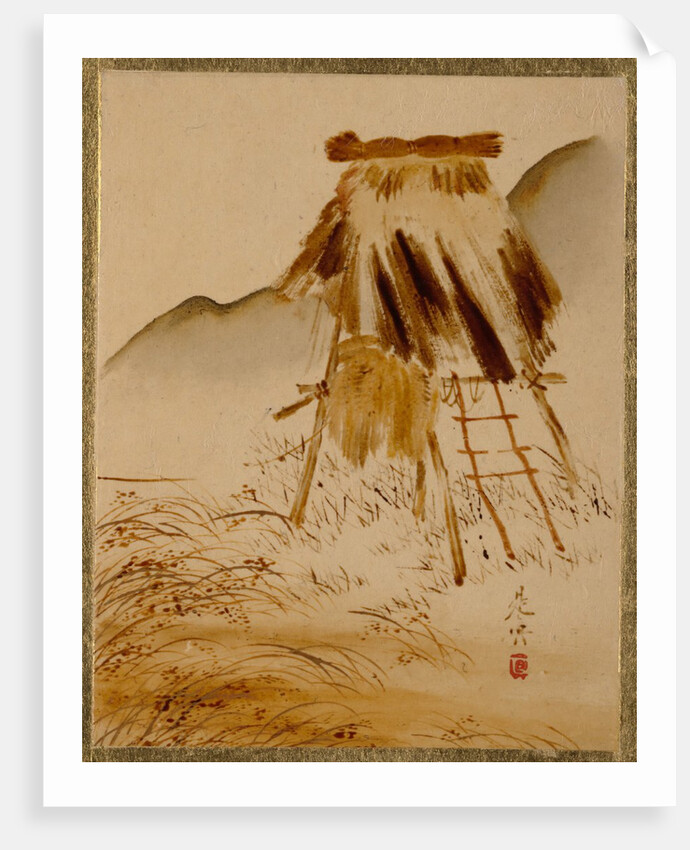 Rice-Drying Frame by Shibata Zeshin