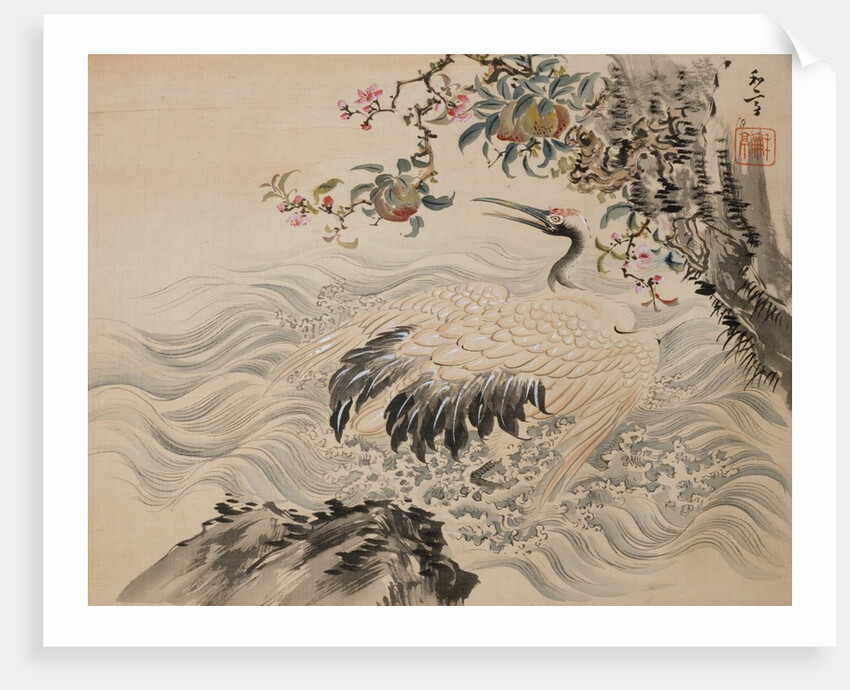 Flowers and Birds, 19th century by Taki Katei