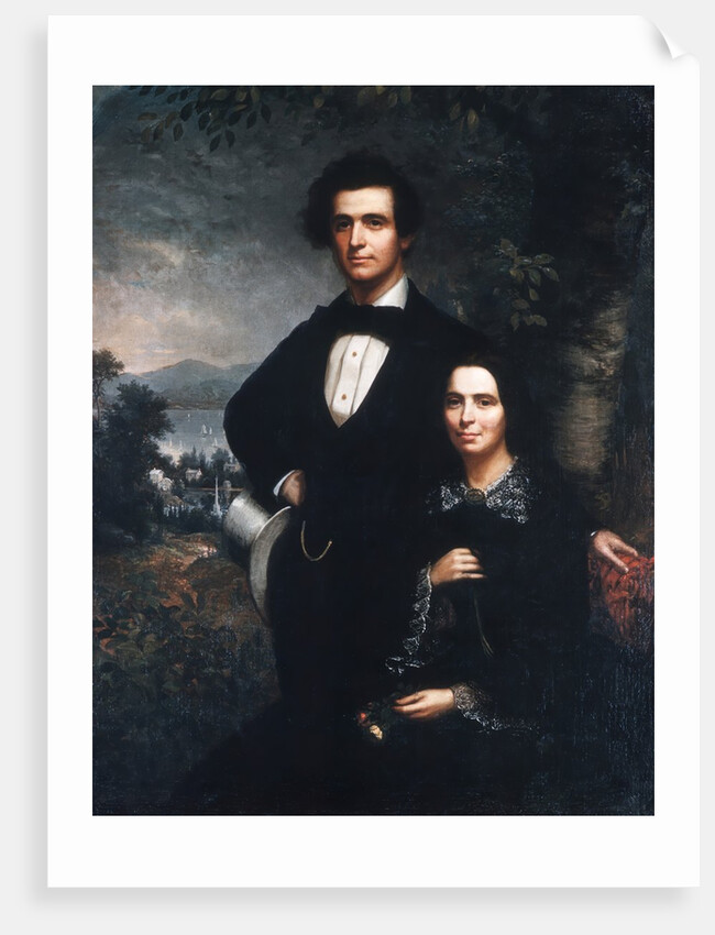 Mr. and Mrs. Daniel T. MacFarlan, 1858 by Theodore E. Pine