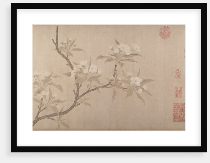 Pear Blossoms, ca. 1280 by Unknown
