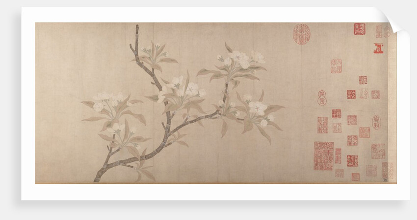 Pear Blossoms, ca. 1280 by Unknown