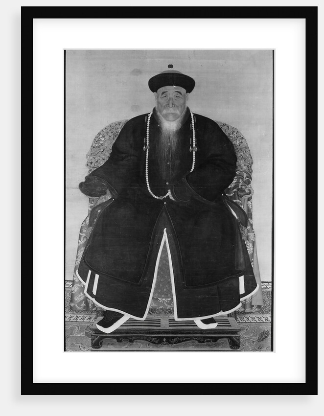 Portrait of a Manchu Official, 17th or 18th century by Unknown