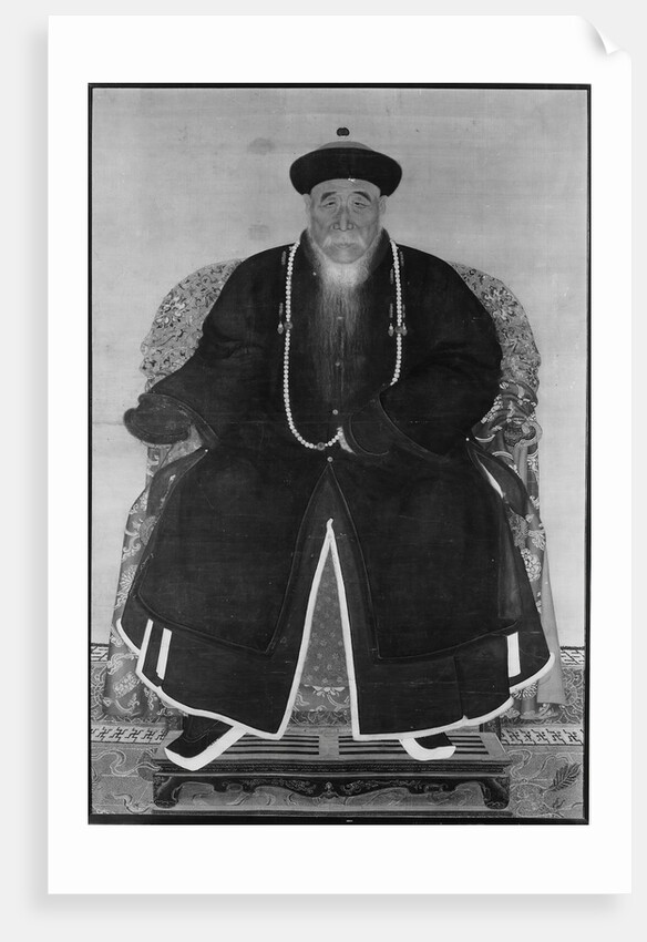 Portrait of a Manchu Official, 17th or 18th century by Unknown