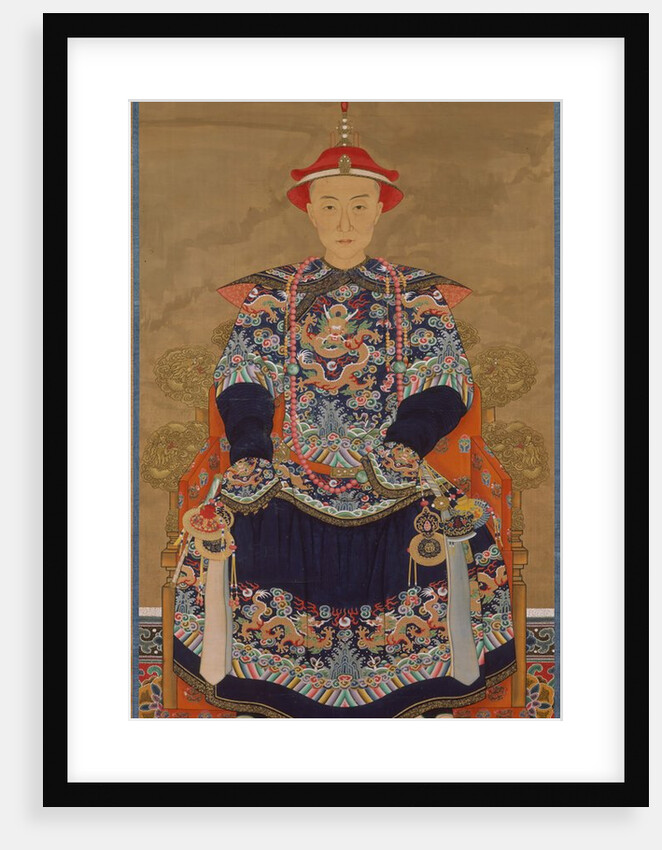 Portrait of Qianlong Emperor As a Young Man, 19th century by Unknown
