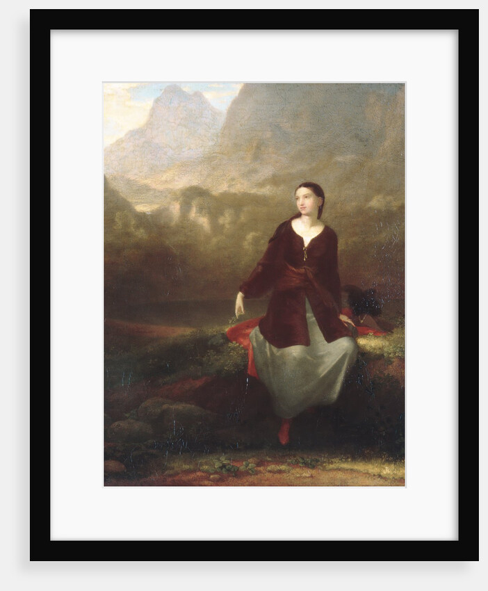 The Spanish Girl in Reverie, 1831 by Washington Allston