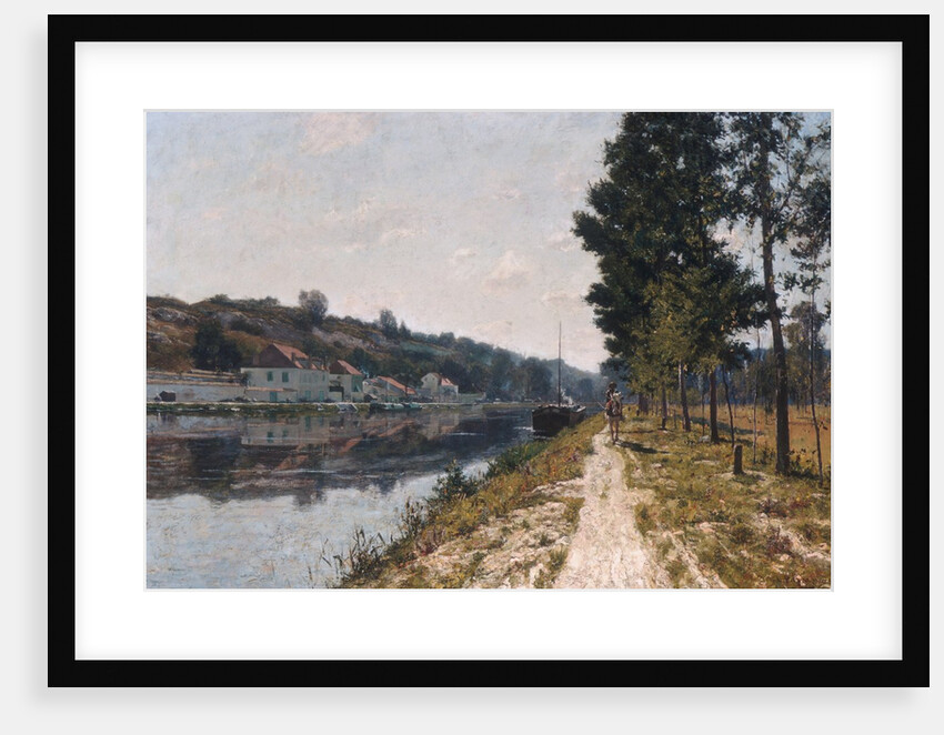 Banks of the Loing, ca. 1894-97 by William Lamb Picknell