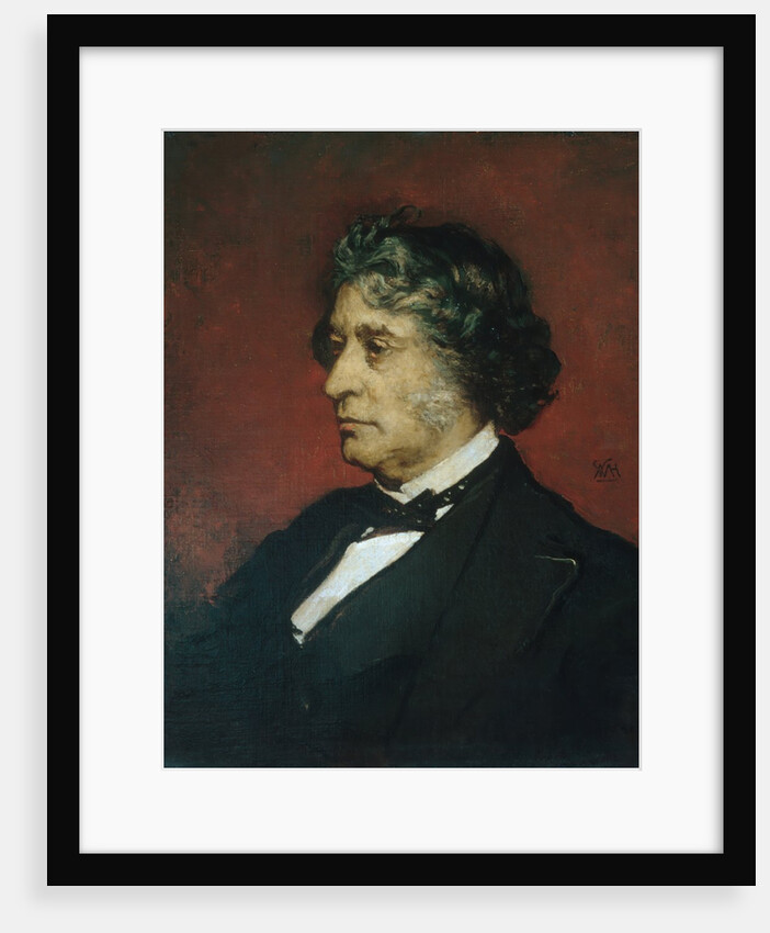 Charles Sumner, 1875 by William Morris Hunt