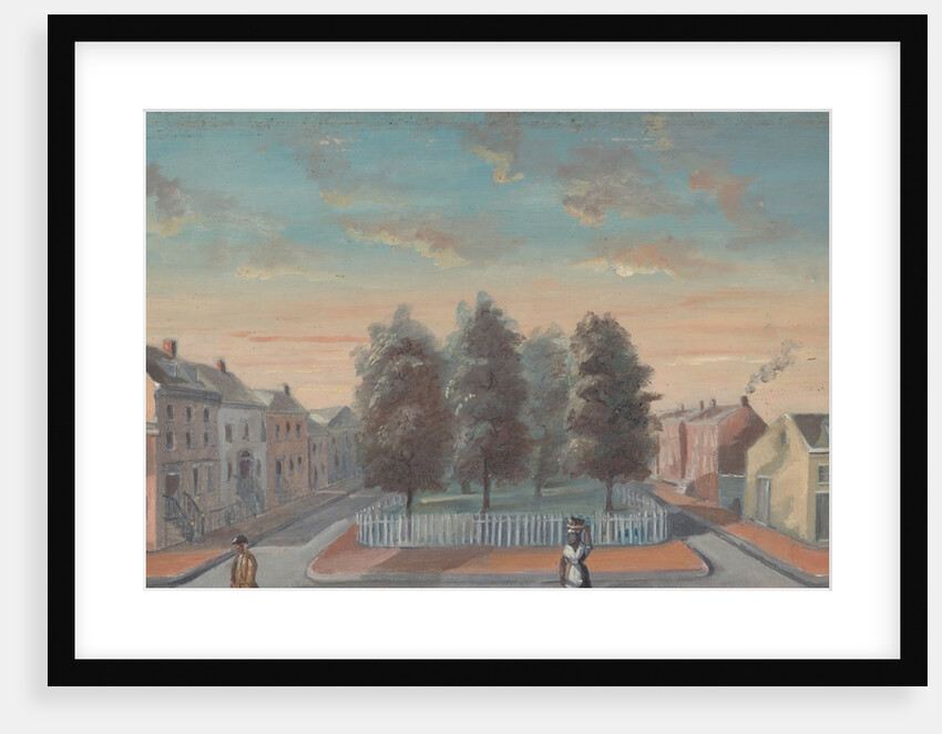 Baked Pears in Duane Park, 1870s by William P. Chappel