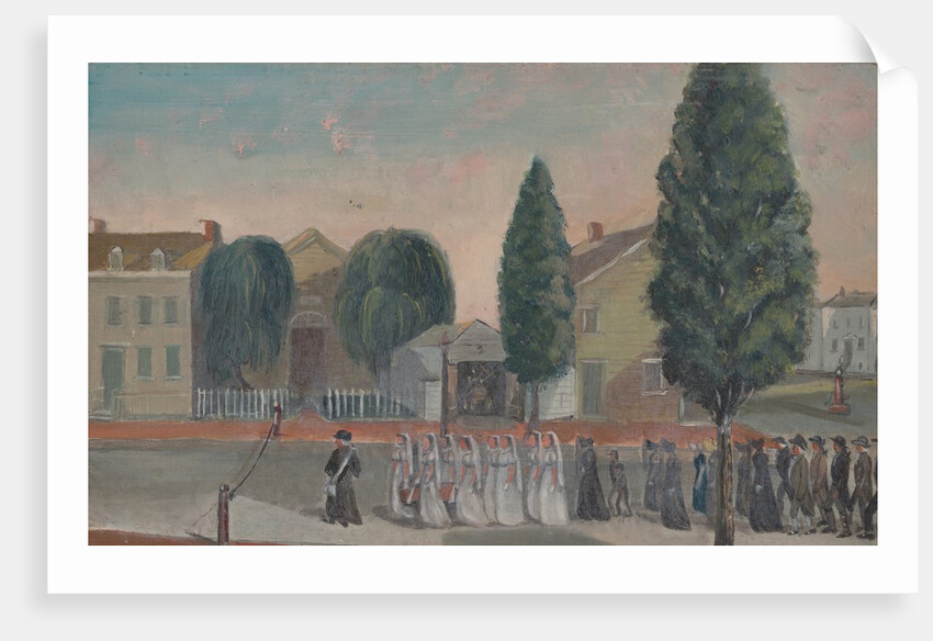 Infant Funeral Procession, 1870s by William P. Chappel