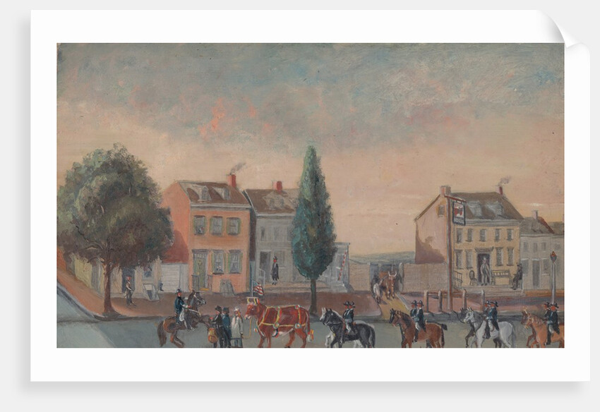 Bull's Head Tavern, 1870s by William P. Chappel