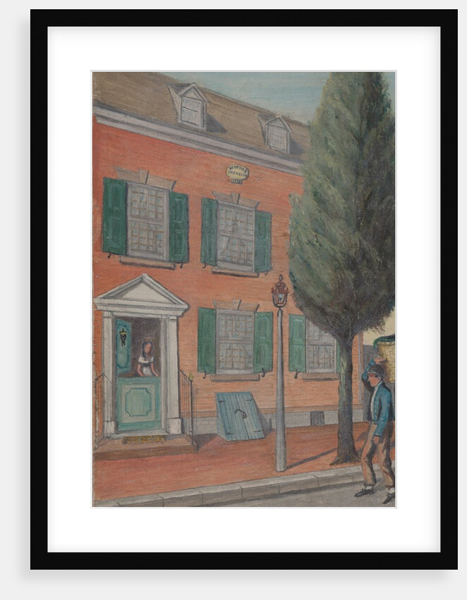 Tea Rusk and Brick House, 1870s by William P. Chappel