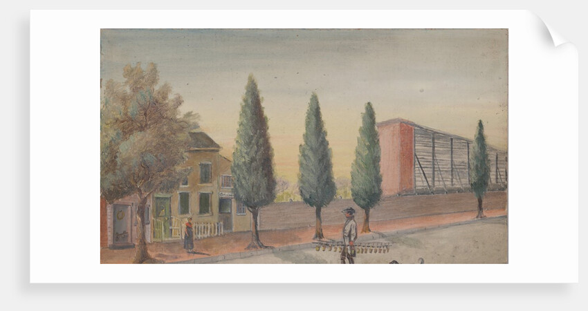 Strawberry Pedlar, 1870s by William P. Chappel