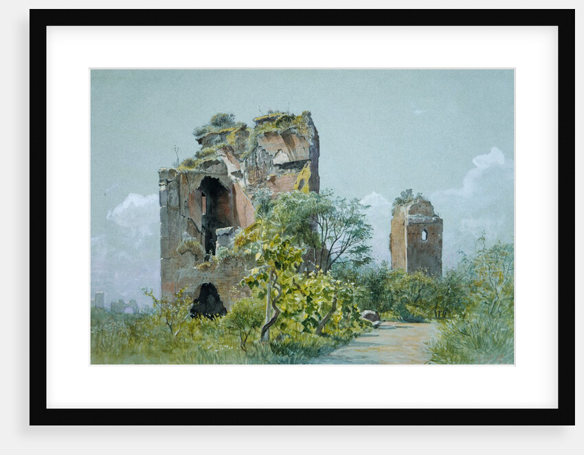 Baths of Trajan, ca. 1882 by William Stanley Haseltine