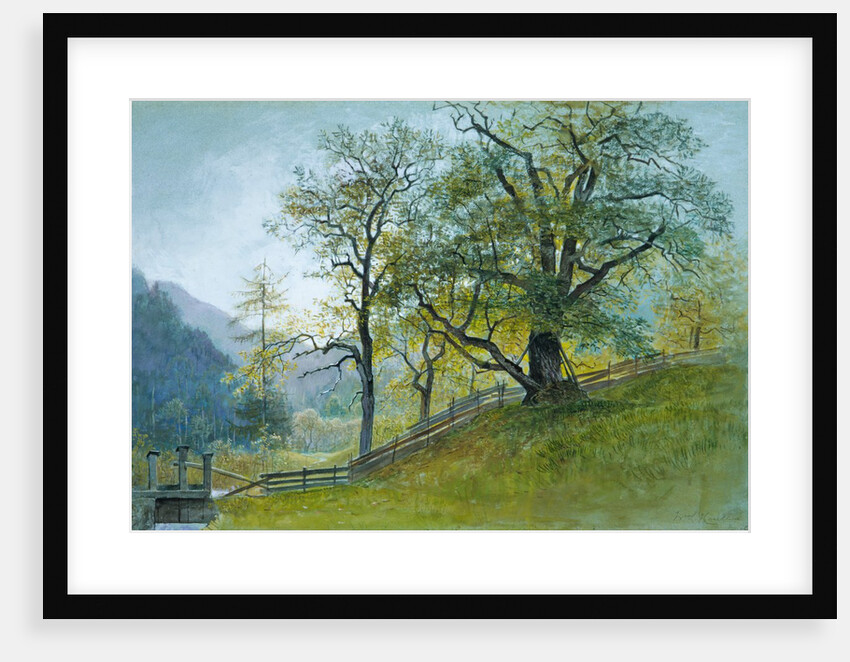 Vahrn in Tyrol near Brixen by William Stanley Haseltine