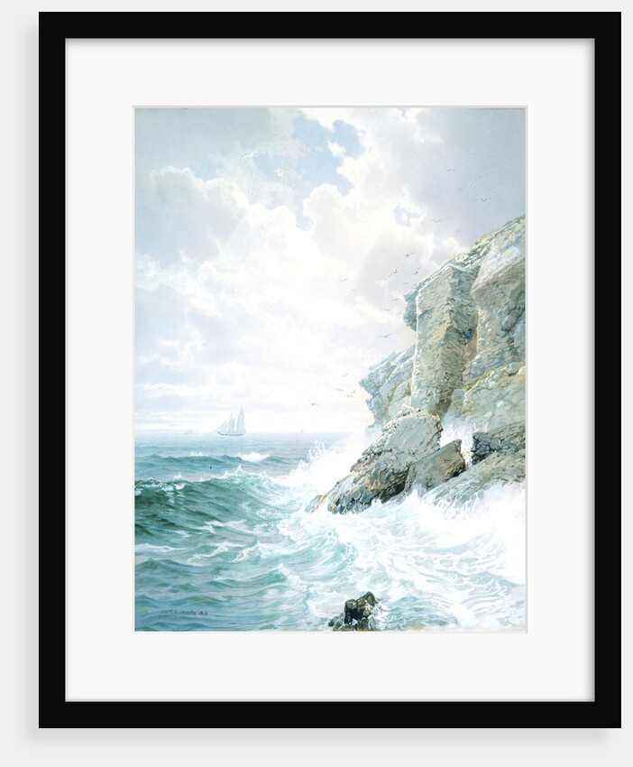 Purgatory Cliff, 1876 by William Trost Richards