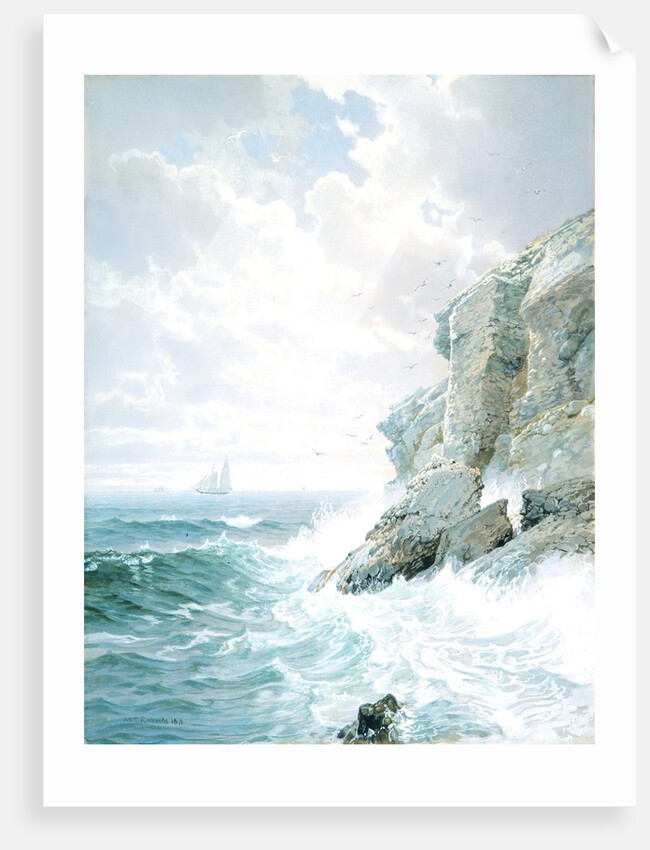 Purgatory Cliff, 1876 by William Trost Richards