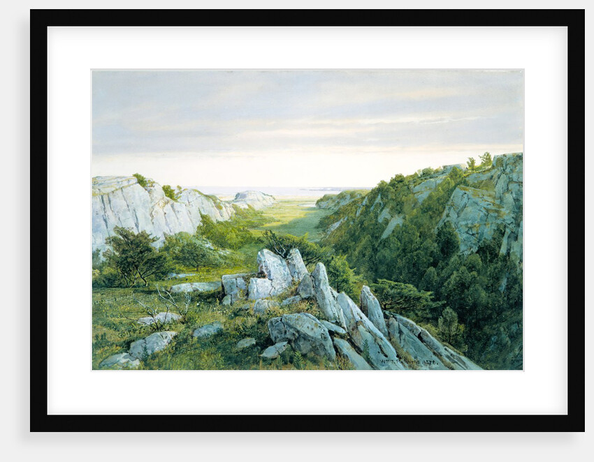 From Paradise to Purgatory, Newport, 1878 by William Trost Richards