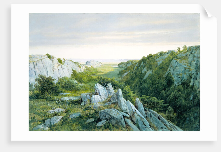From Paradise to Purgatory, Newport, 1878 by William Trost Richards