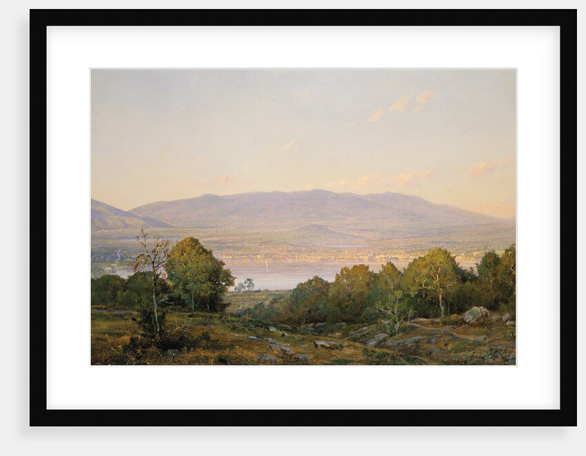 Sundown at Centre Harbor, New Hampshire, 1874 by William Trost Richards