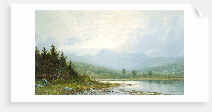 Sunset on Mount Chocorua, New Hampshire, 1872 by William Trost Richards