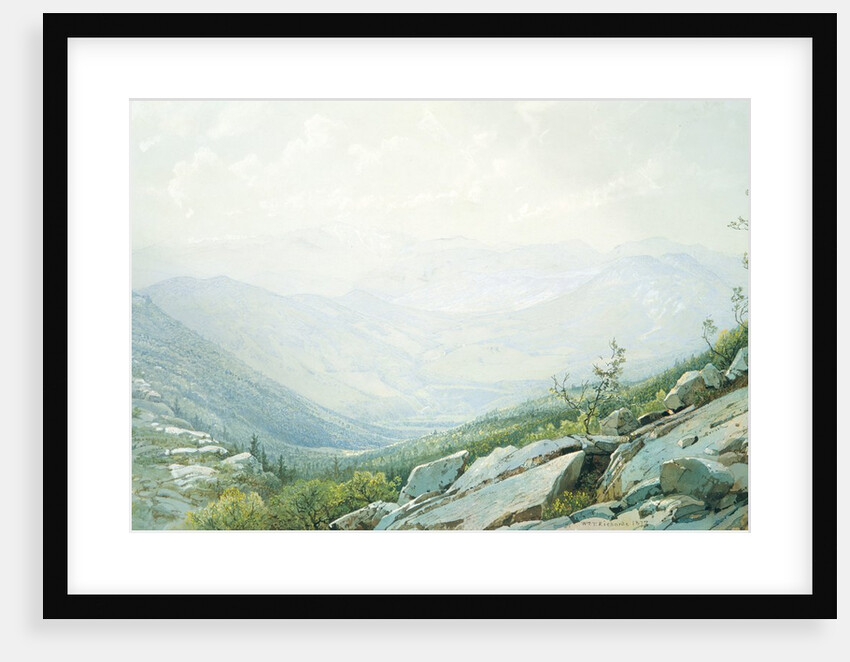The Mount Washington Range, from Mount Kearsarge, 1872 by William Trost Richards