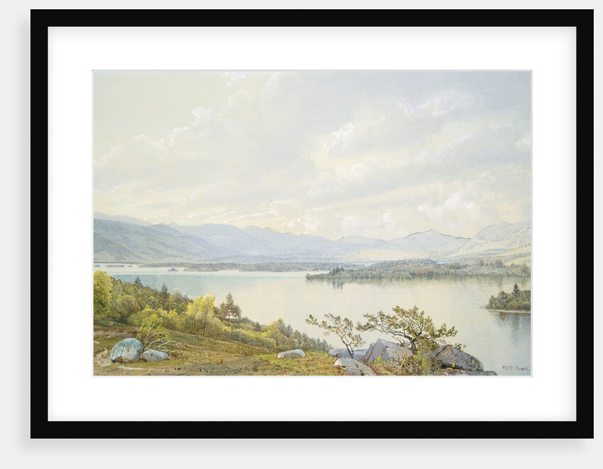 Lake Squam and the Sandwich Mountains, 1872 by William Trost Richards