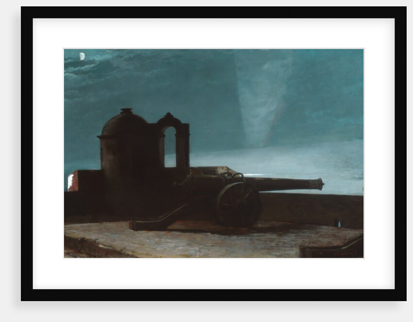 Searchlight on Harbor Entrance, Santiago de Cuba, 1901 by Winslow Homer