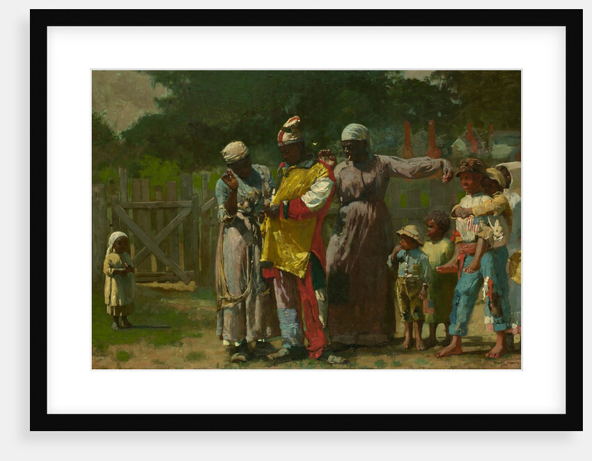 Dressing for the Carnival, 1877 by Winslow Homer