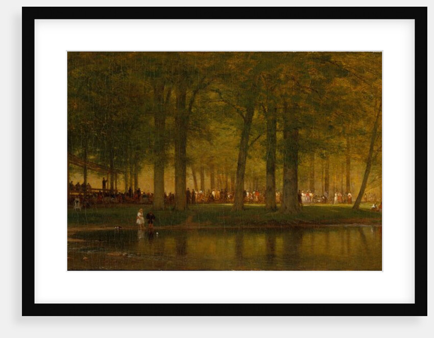 The Camp Meeting, 1874 by Worthington Whittredge