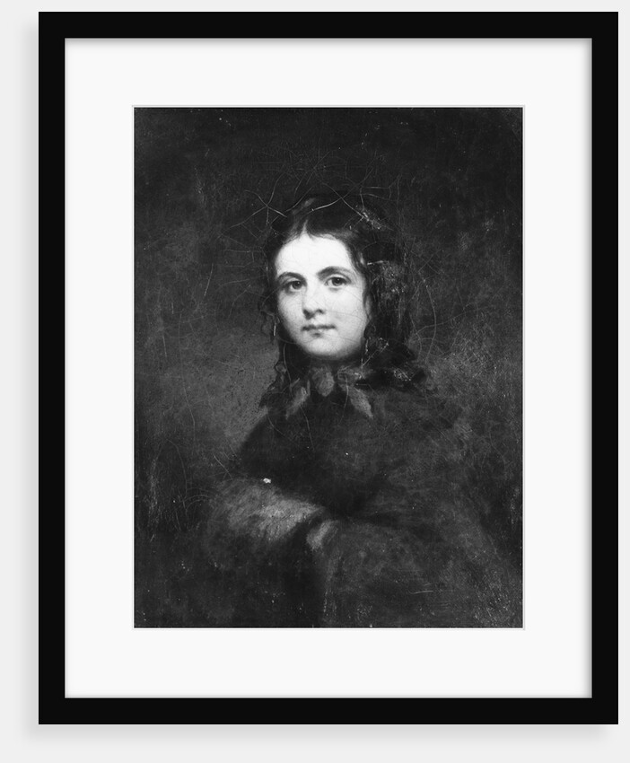 Woman with a Muff, ca. 1850 by Unknown