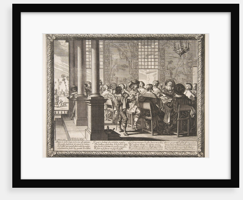 The Banquet for the Return of the Prodigal Son, ca. 1636 by Abraham Bosse