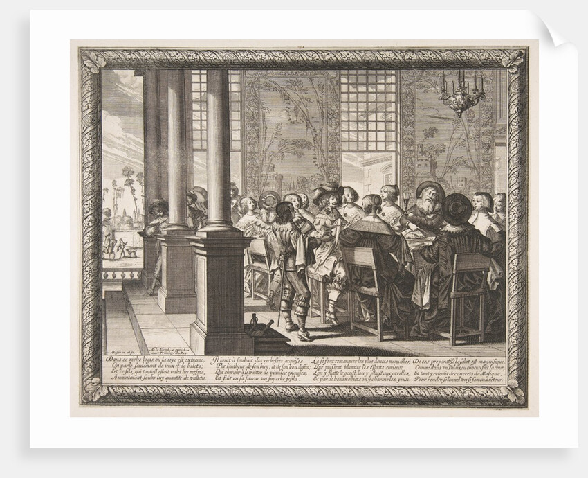 The Banquet for the Return of the Prodigal Son, ca. 1636 by Abraham Bosse
