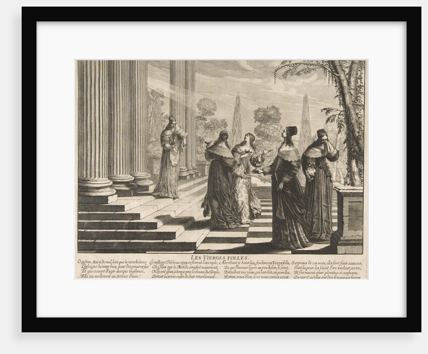The Foolish Virgins Rejected, ca. 1635 by Abraham Bosse