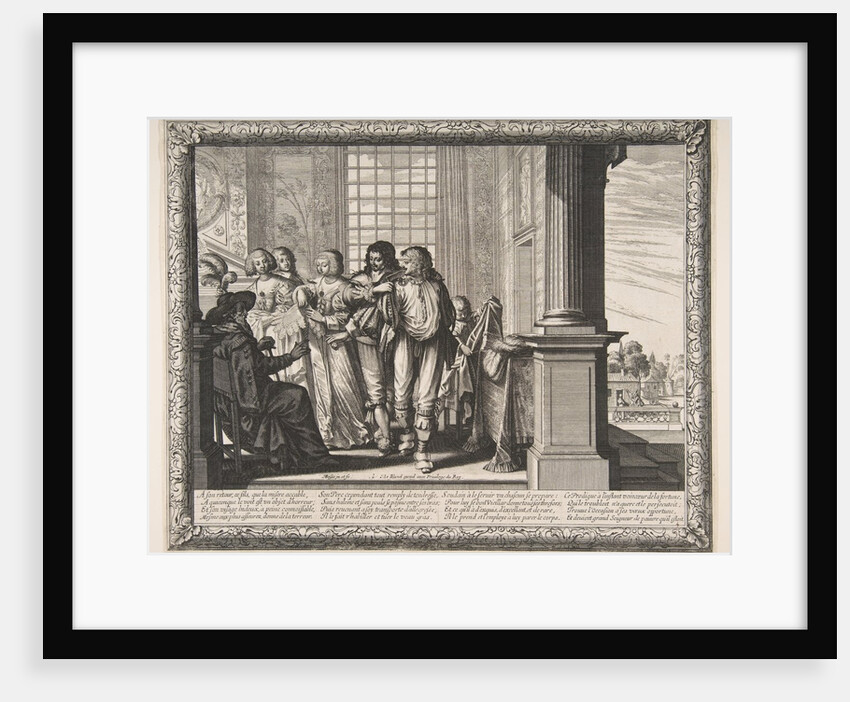 The Prodigal Son Changes Clothes, ca. 1636 by Abraham Bosse