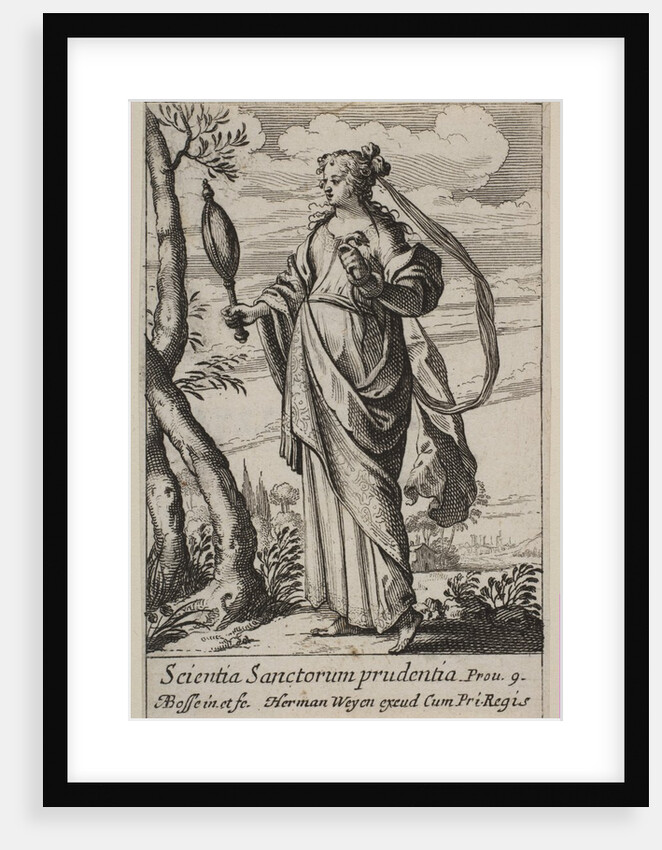 Prudence, 1636 by Abraham Bosse