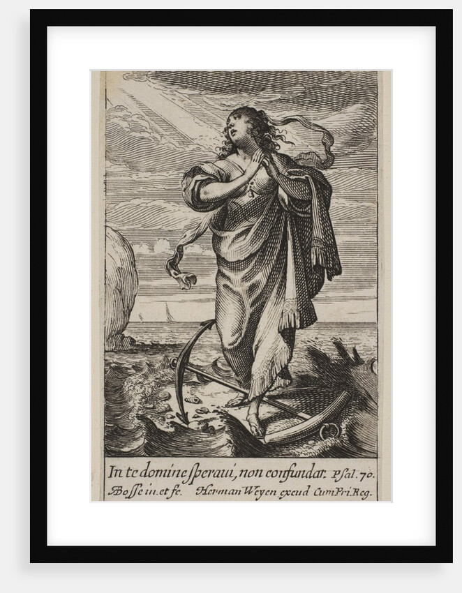 Hope, 1636 by Abraham Bosse