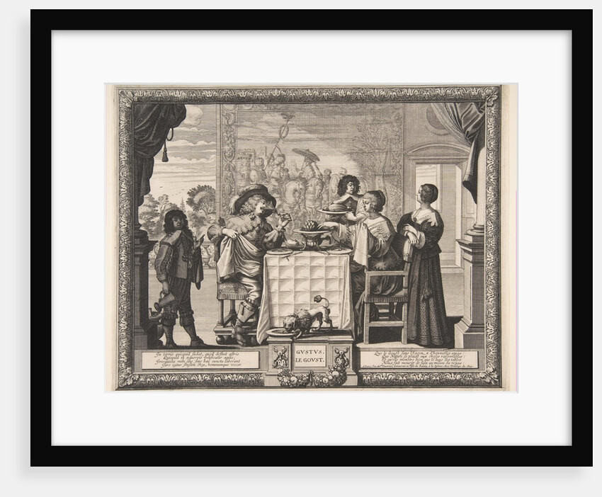 Taste, 1635-38 by Abraham Bosse