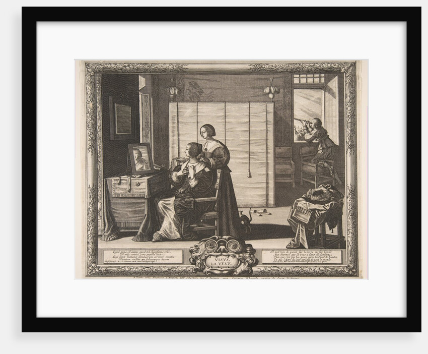 Sight, 1635-38 by Abraham Bosse